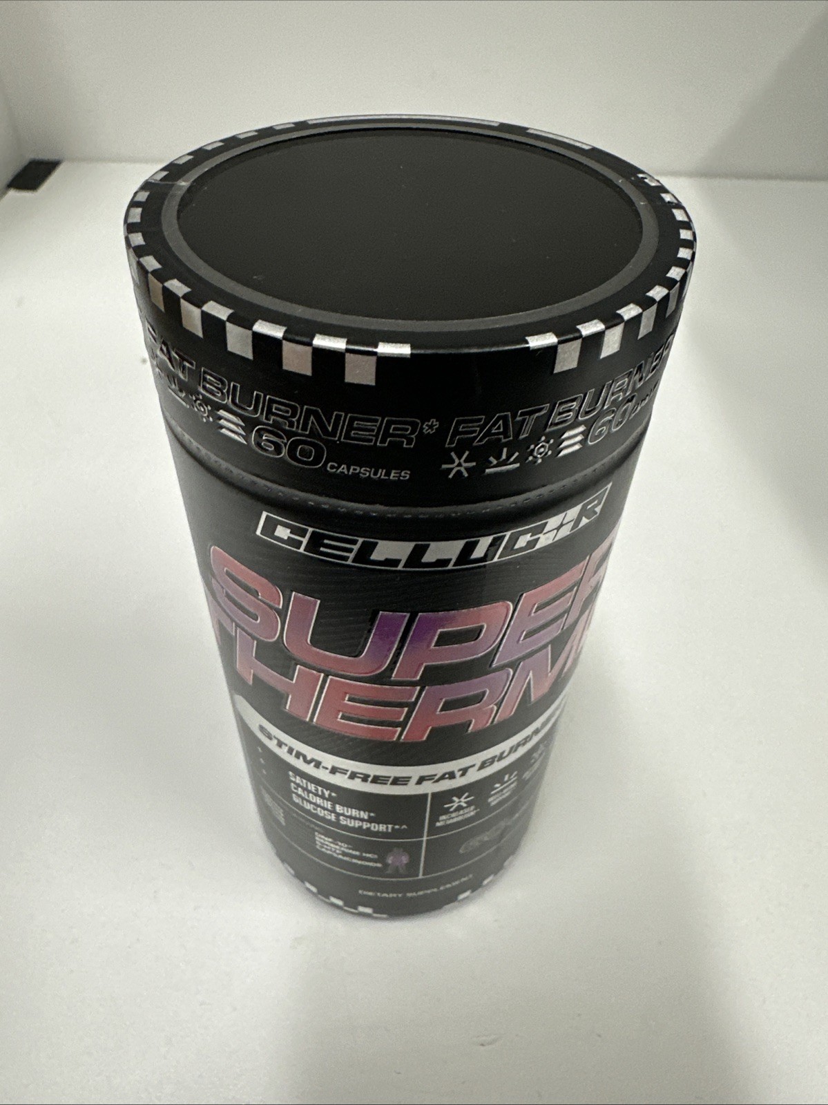 Cellucor Super Thermo Stim-Free Fat Burner 60 Capsules Best By: 09/2026
