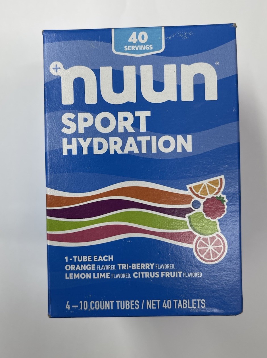 Nuun Sport Electrolyte Tablets Citrus Berry 10 Count x4 (40 Total) EXP 10/2026 /