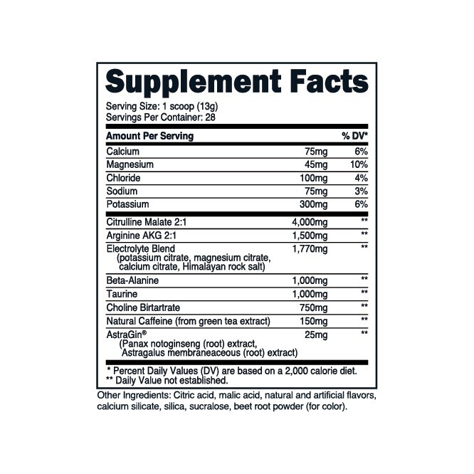 TransformHQ Pre-Workout (Rainbow Splash) 28 Servings – Perform – Gluten Free
