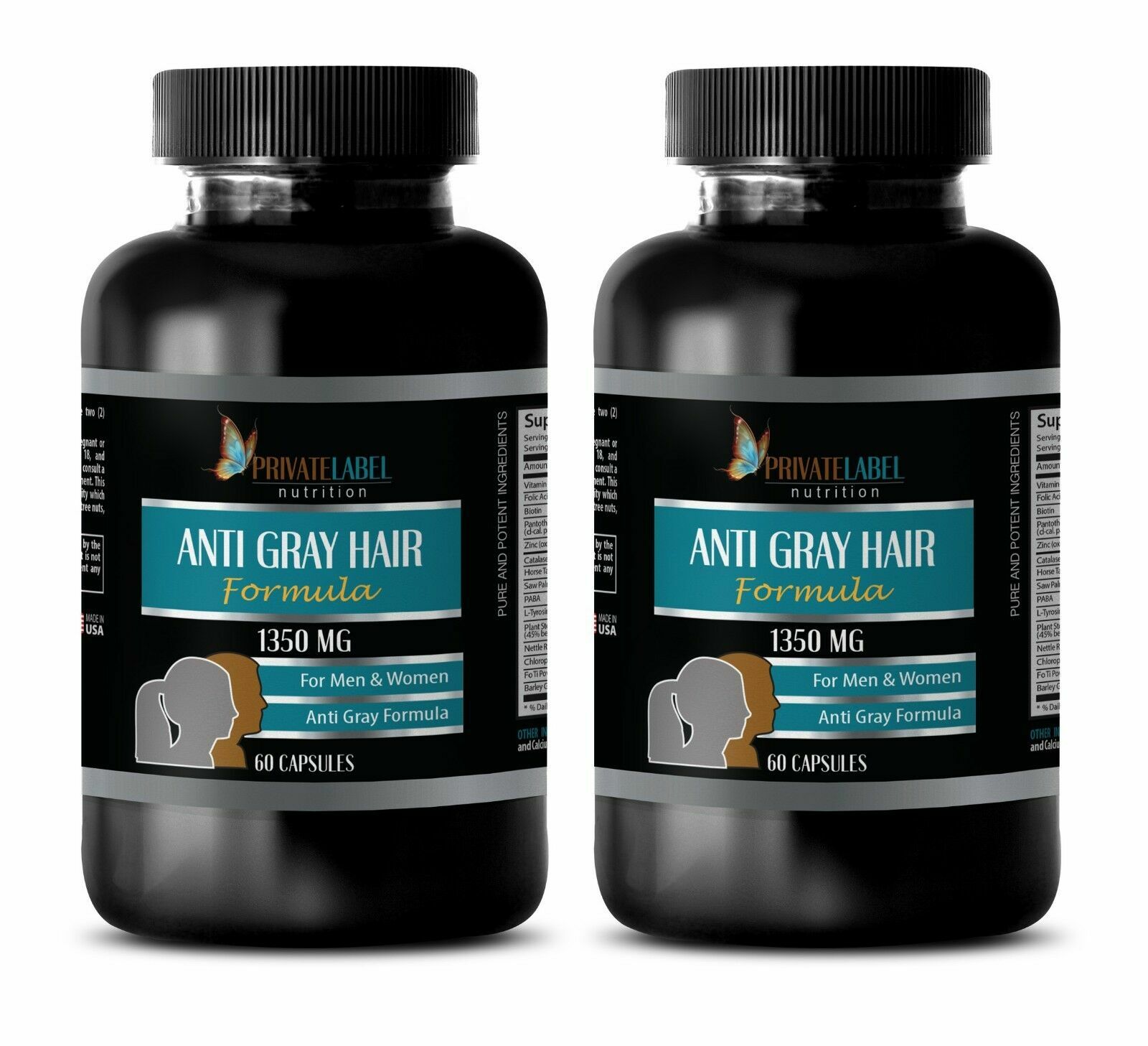 Delays To Turn To White Or Gray – ANTI GRAY HAIR 1350mg – Catalase 2B