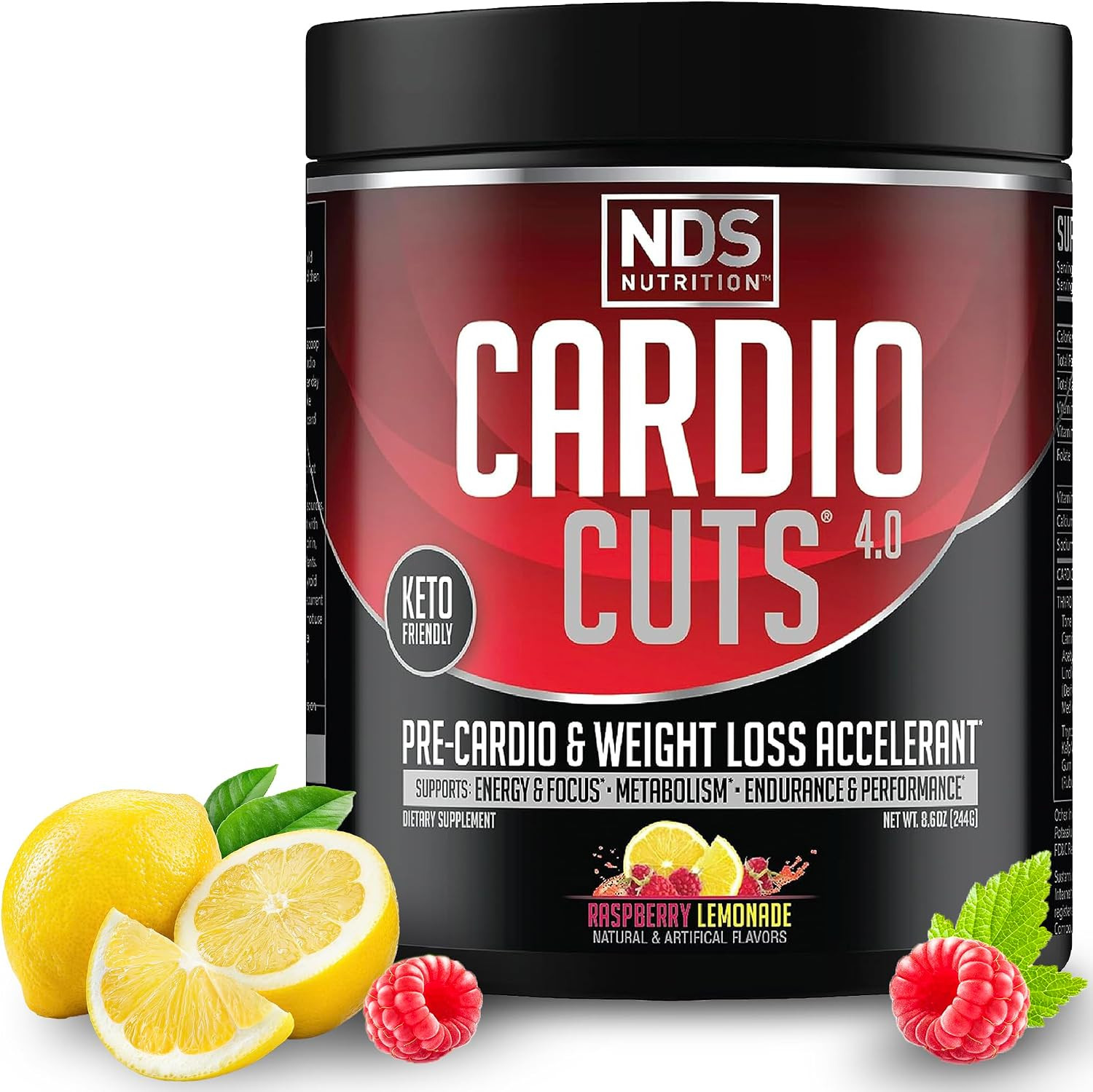 Cardio Cuts 4.0 – Raspberry Lemonade – 8.6 Oz.