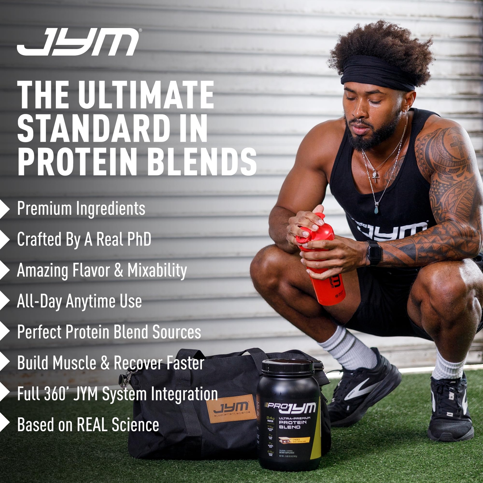 Pro JYM Protein Powder Blend 45 Servings 24g Protein Per Serving Great Taste