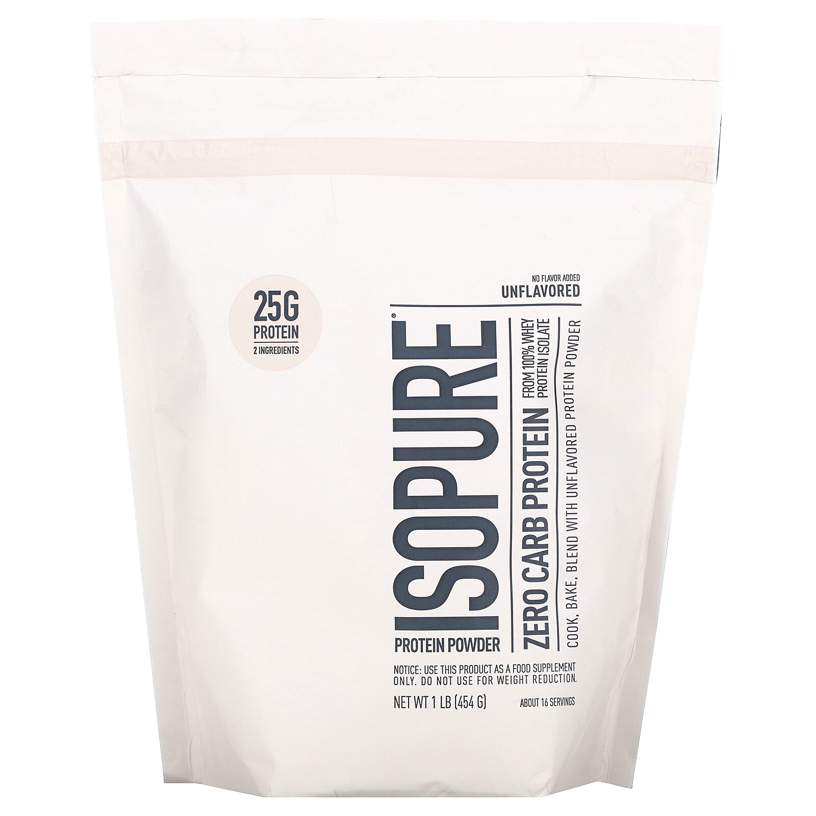 Nature s Best IsoPure IsoPure Whey Protein Isolate Protein Powder Gluten-Free,