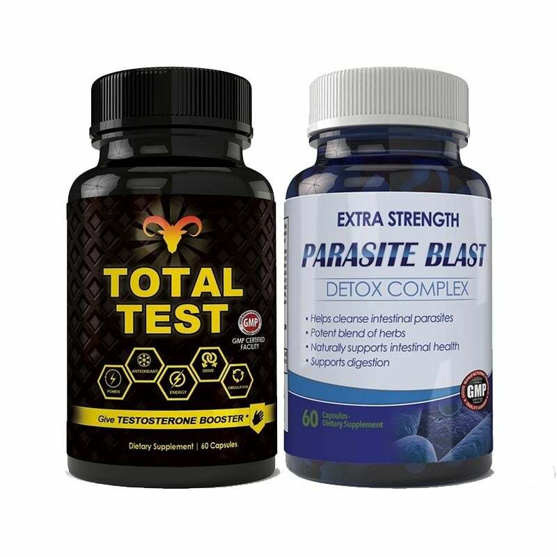 Ultimate Male Sexual Stamina Booster Max Potency & Intestine Cleanse Detox Pills