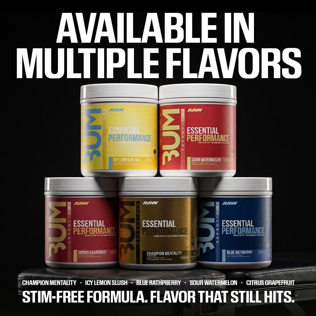Non-Stim Pre-Workout Powder for Endurance & Focus – Creatine, L-Citrulline, Beta