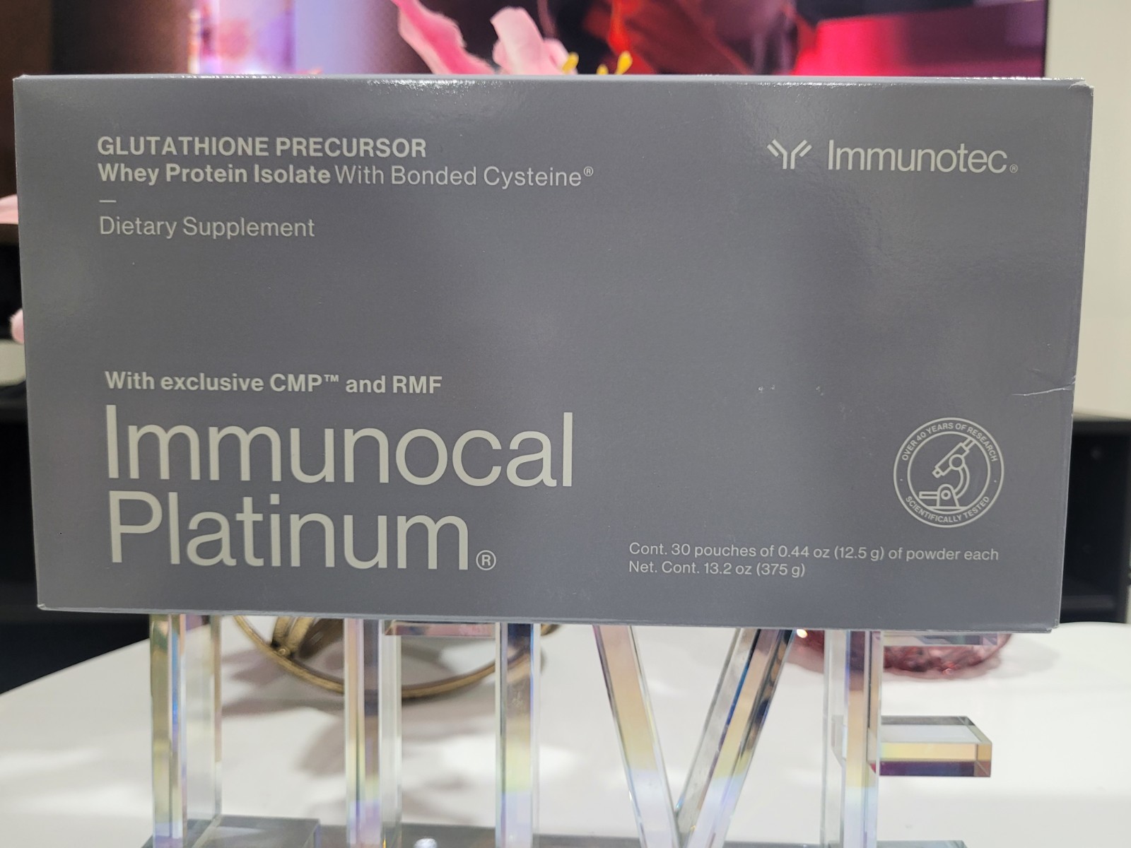 Immunotec Immunocal Platinum 30-pouches glutathione precursor fast shipping.