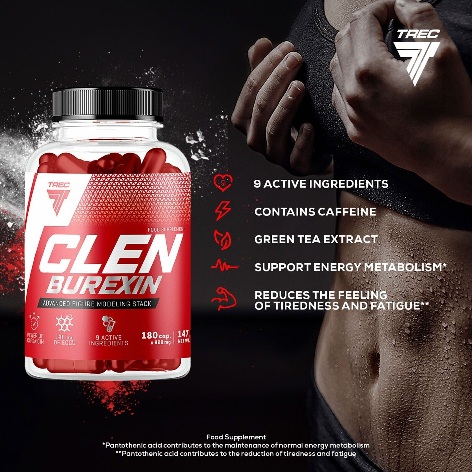 CLENBUREXIN – 90-270 Capsules – Fat Burner Fat Burning Weight Loss Phase Weight Loss