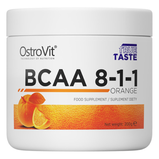 OSTROVIT BCAA amino acids 8-1-1 200g 3 flavors