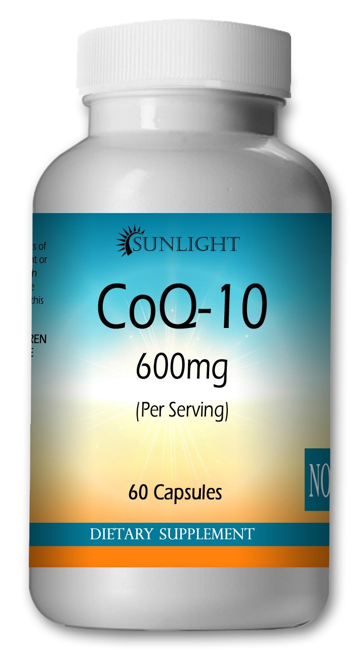 CoQ-10 Capsules 600mg Per Serving – Premium Quality – Fast Shipping]