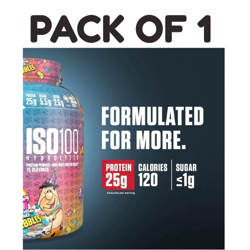 Dymatize ISO100 – Birthday Cake – 25g Protein – 5 lb – Pack of 1