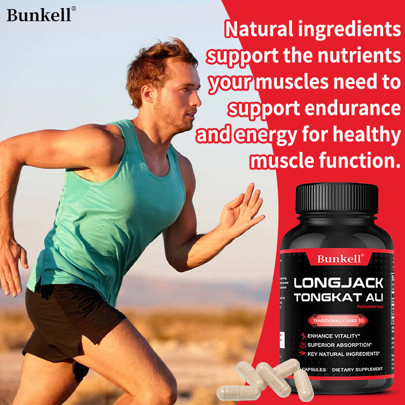 Longjack 500 mg | Longifolia Root Extract | 30/60/120 Capsules