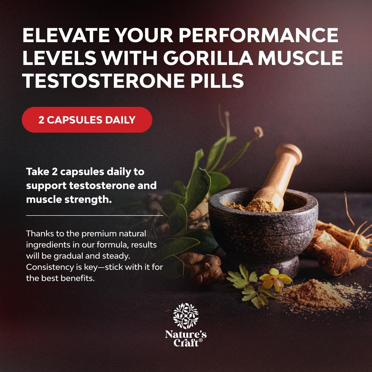 Legal STEROID ANABOLIC pills BULKING Testosterone Booster MUSCLE GROW, 60 caps
