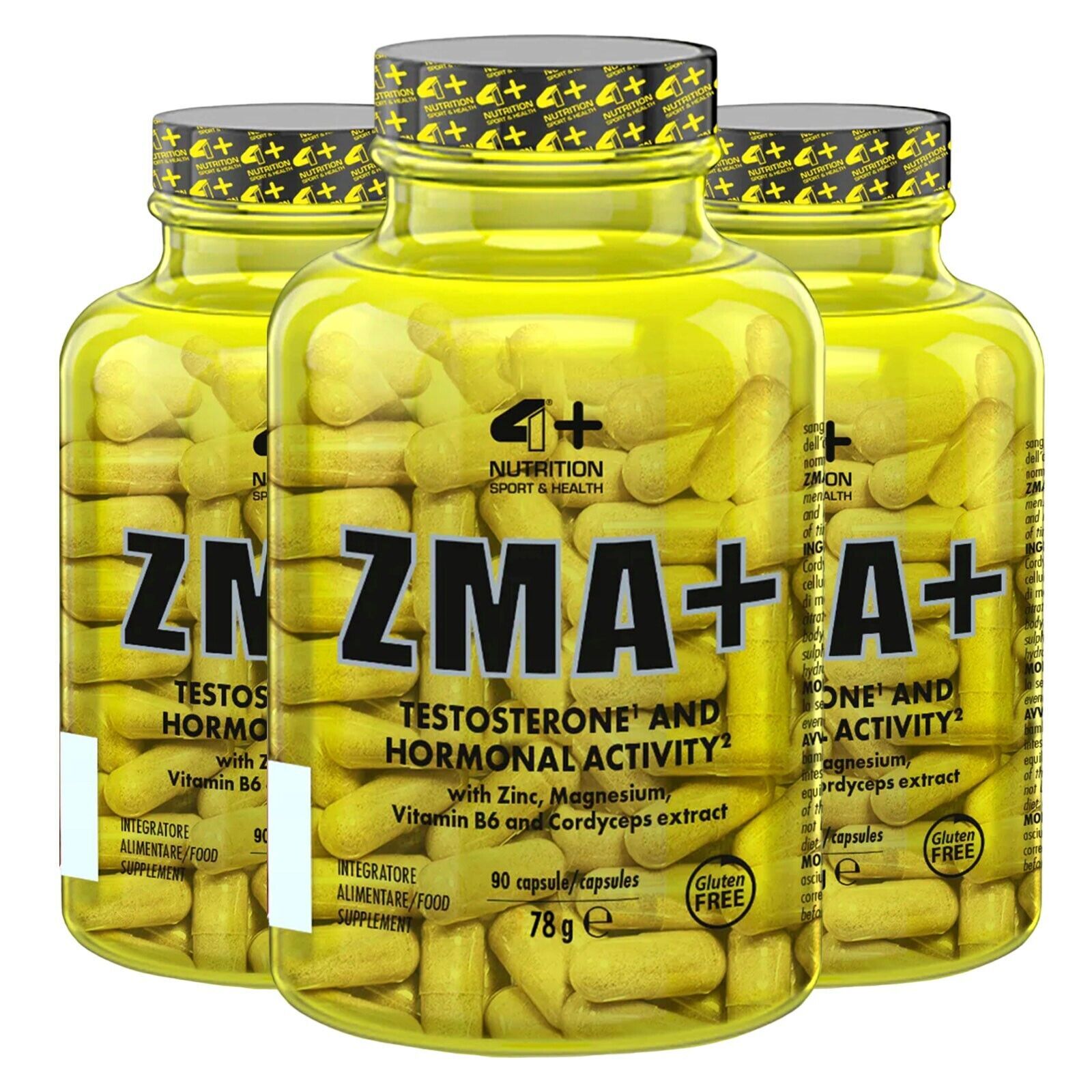 ZMA+ 120-360 CAPSULES – Testosterone Support – Improves sleep quality