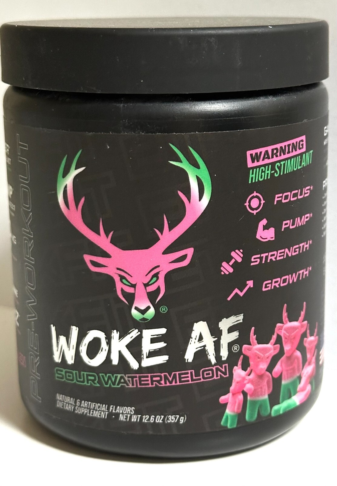 Bucked Up – WOKE AF High STIM Pre-Workout 30 Serving PICK FLAVOR – FREE SHIPPING