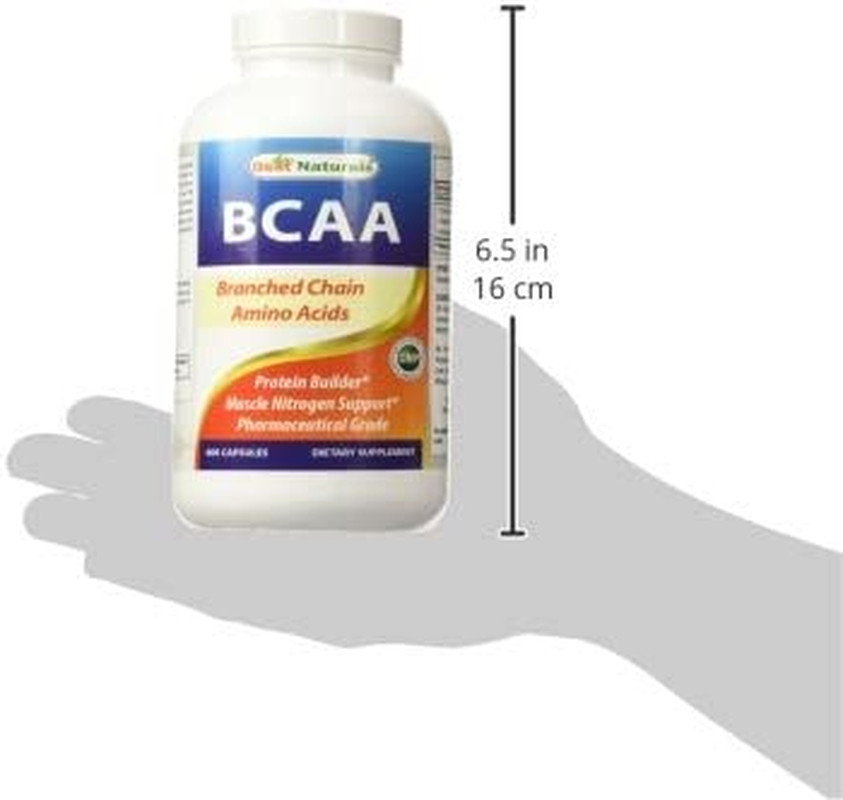 BCAA Branch Chain Amino Acid, 3200Mg per Serving, 400 Capsules – Pharmaceutical