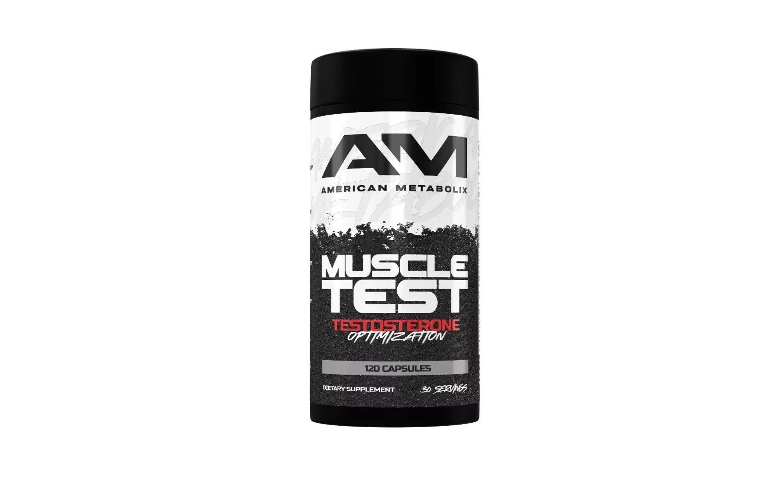 American Metabolix MuscleTest Muscle Test Testosterone Booster 120 Capsules New