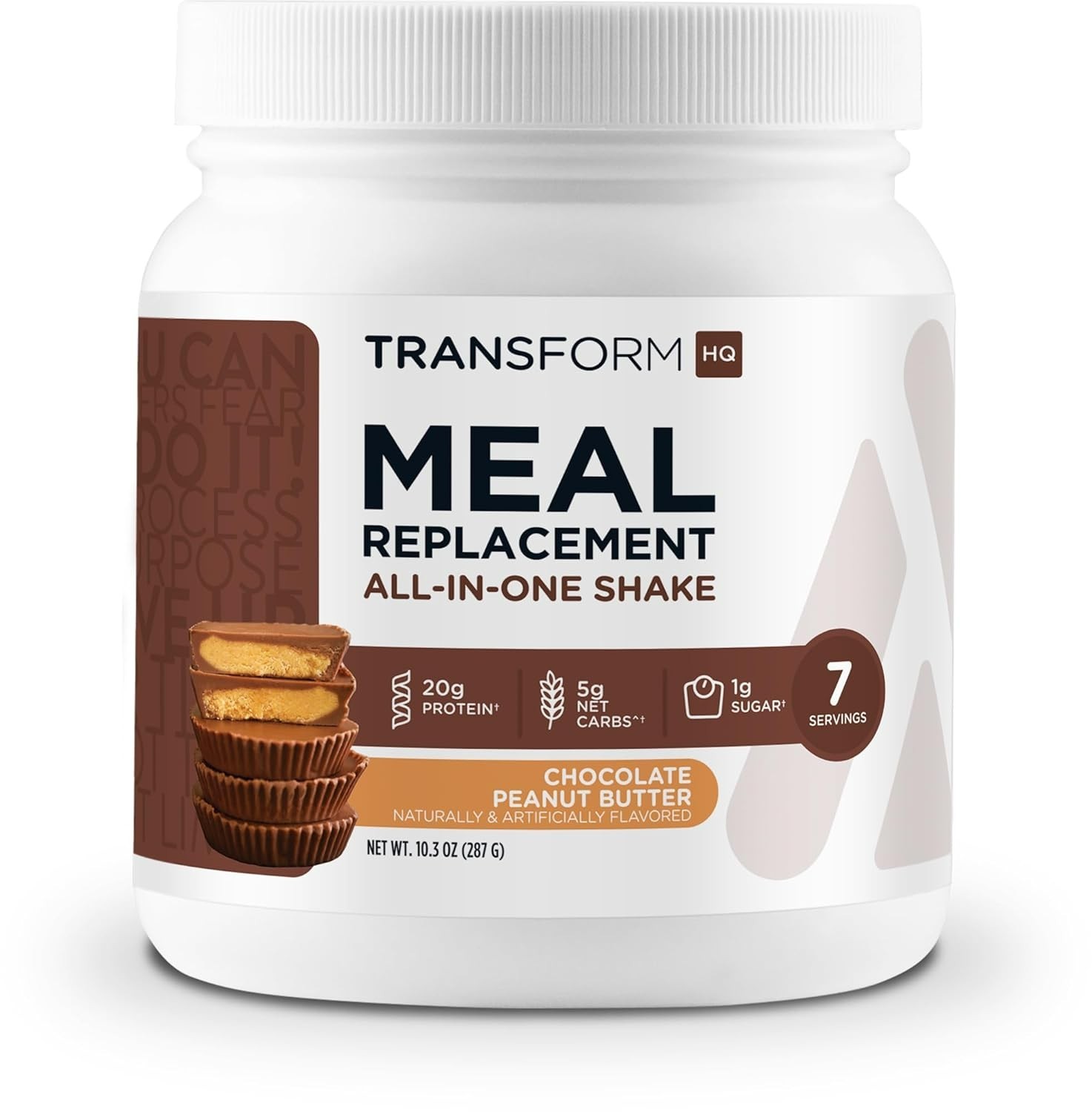 Meal Replacement Shake Powder 7 Servings Chocolate Peanut Butter – Gluten Fre…
