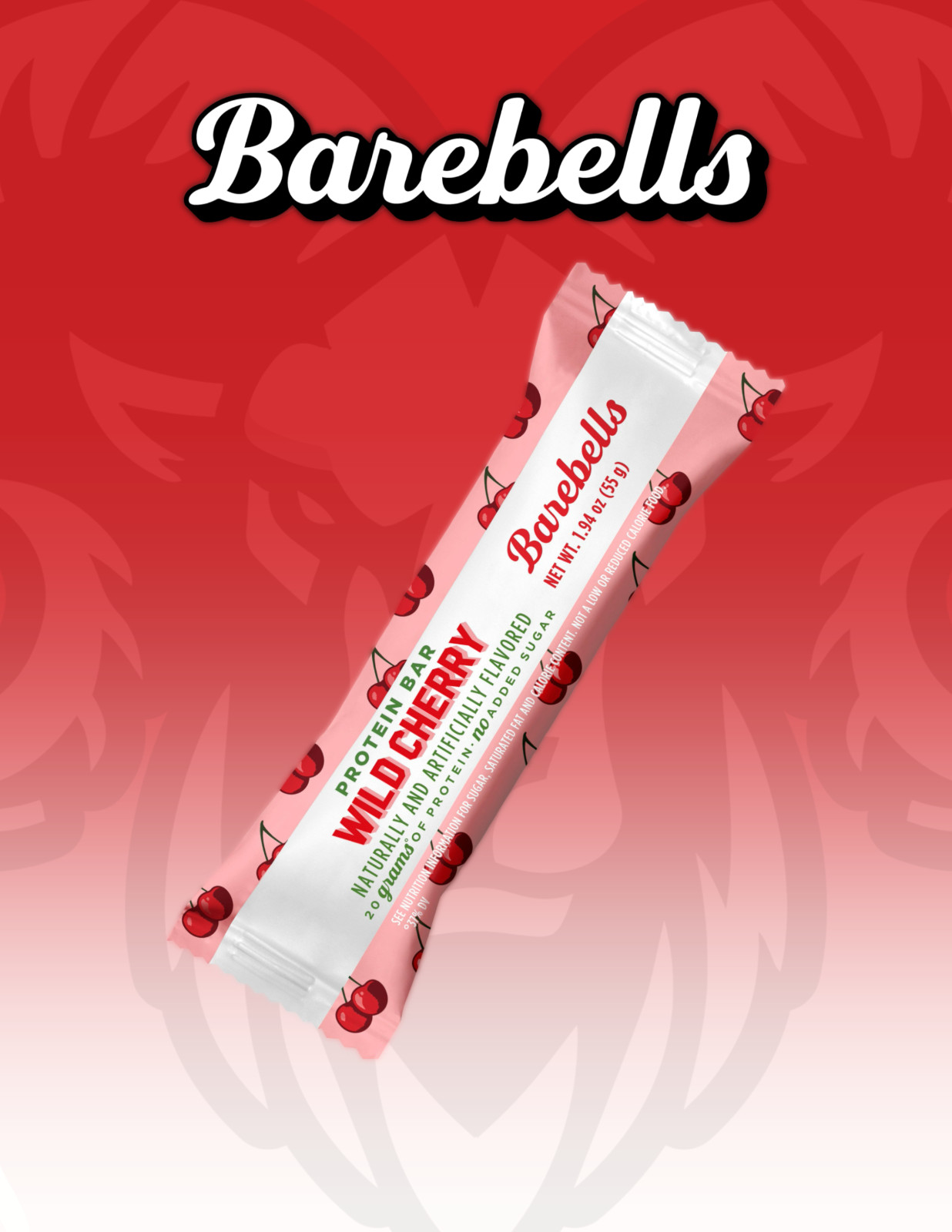 Barebells Protein Bar Wild Cherry 12 Bars Barebell Bars