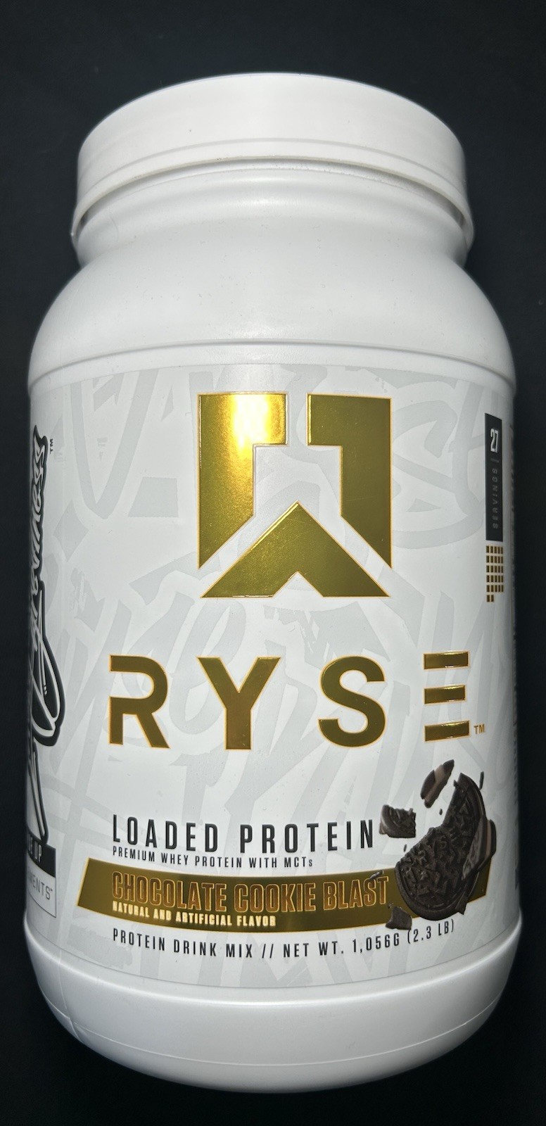 RYSE Loaded Protein Chocolate Cookie Blast Whey Protein 2.3 lb 27 Servings
