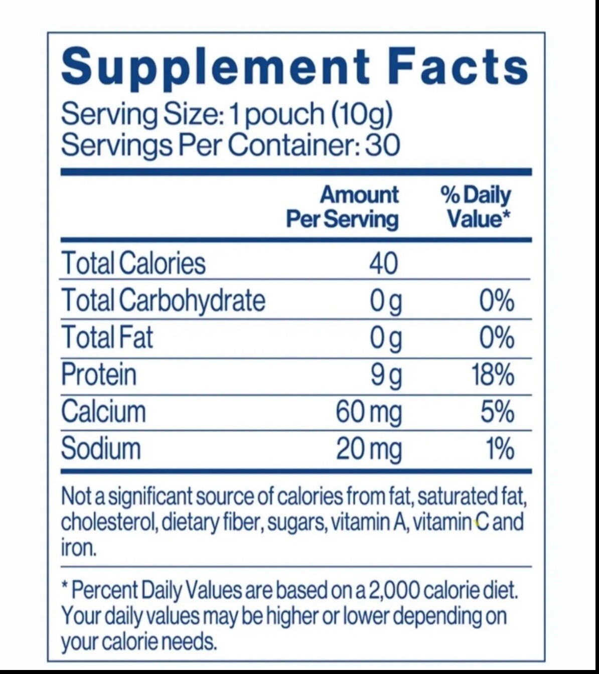 Immunocal 30 Pouches –
