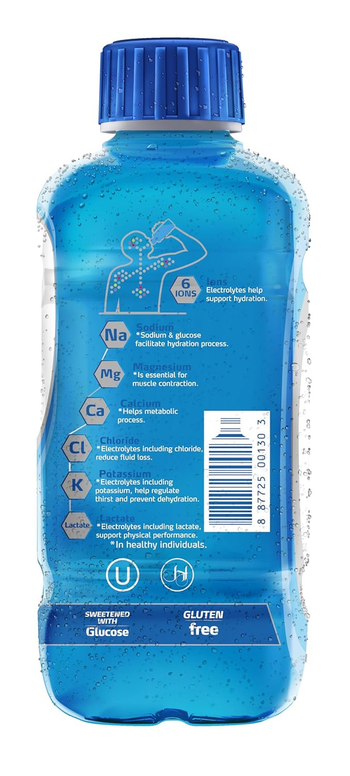 Electrolit, Electrolyte Beverage, Blue Raspberry, 21 Fl Oz bottle (Pack of 12)