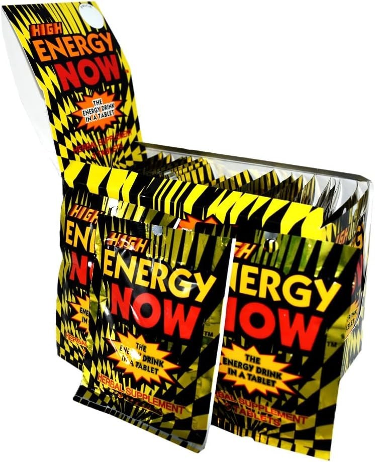 Energy Now High Supplements 72 Pills 3 Pills In Each Pack 3 Boxes