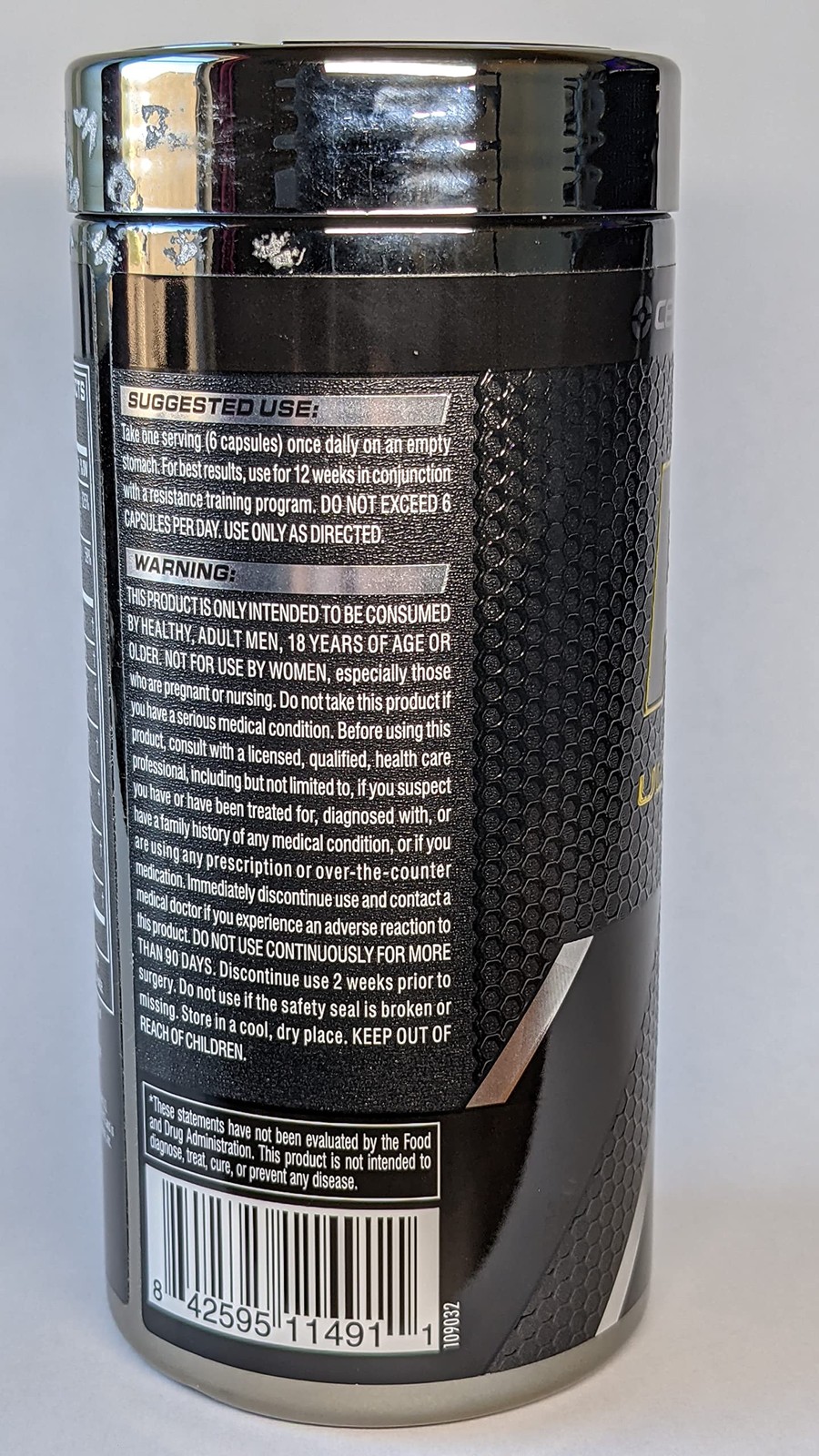 Cellucor P6 Ultimate GH Test Booster for Men, Growth Hormone Support Pills for