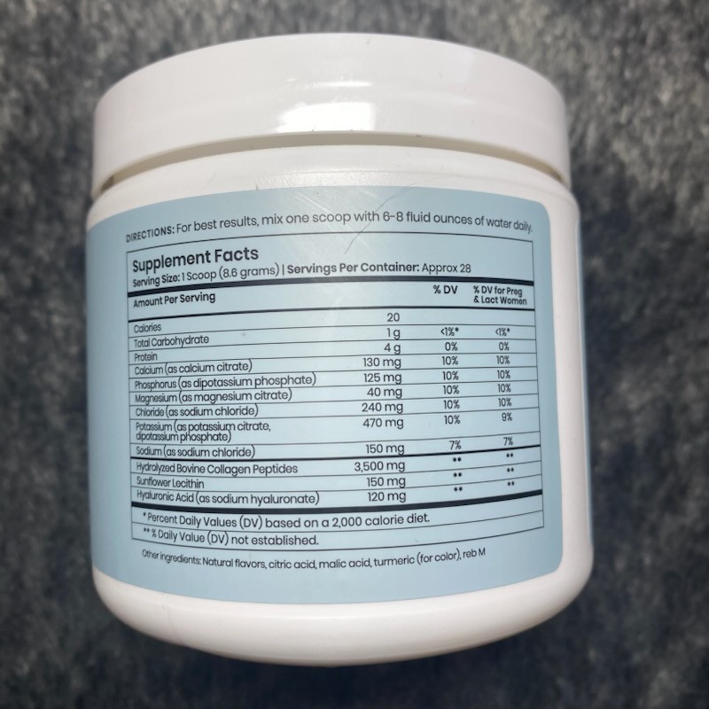 Perelel Cellular Hydration Powder Mango Lemonade 28 Day 8.5oz Exp 11/27