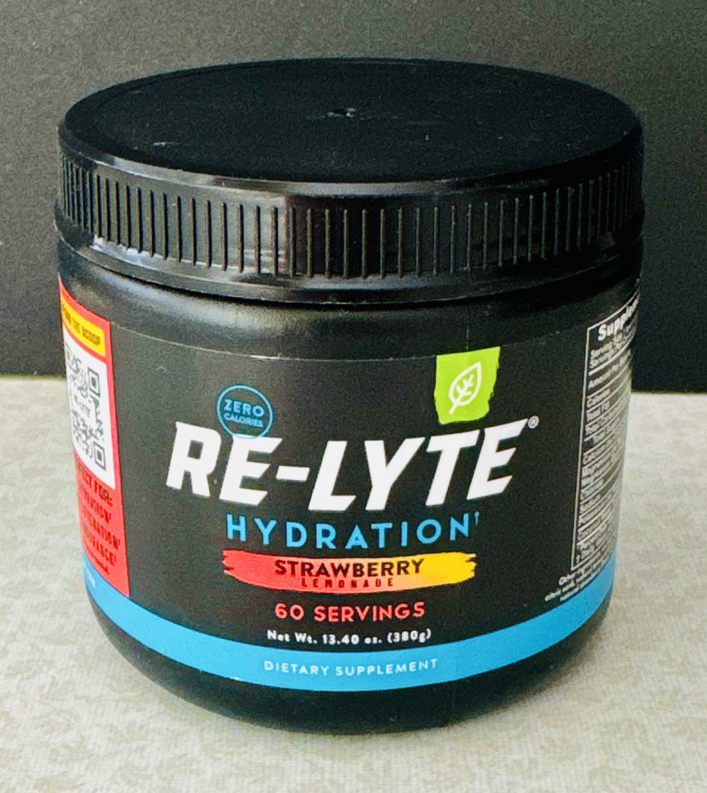 REDMOND Re-Lyte Hydration Electrolyte Mix Strawberry Lemonade 13.4oz BB: 07/2030