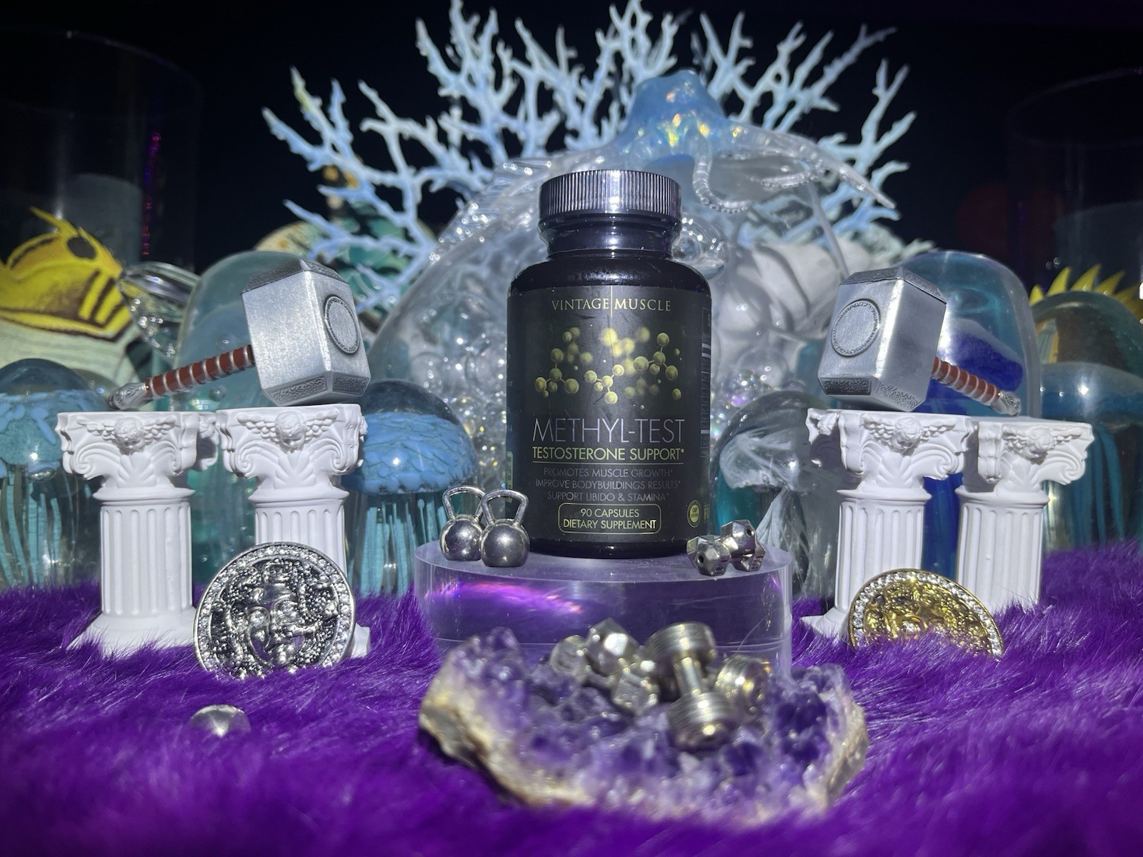 Methyl Test Pills 💊 4 Free Range Test Boost & support By Vintage Muscle 💪 🌿