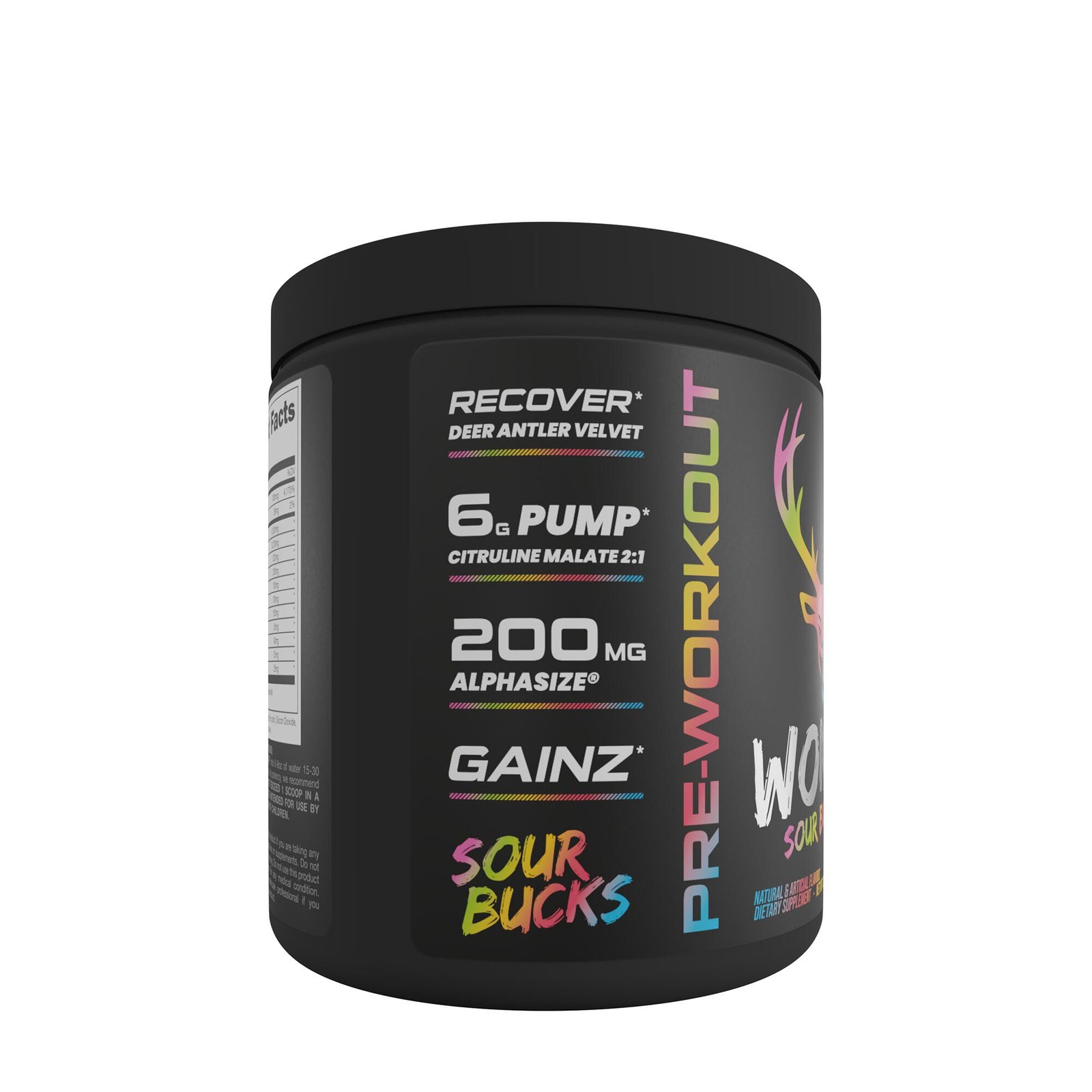 Woke AF™ Nootropic Preworkout – Sour Bucks (30 Servings)