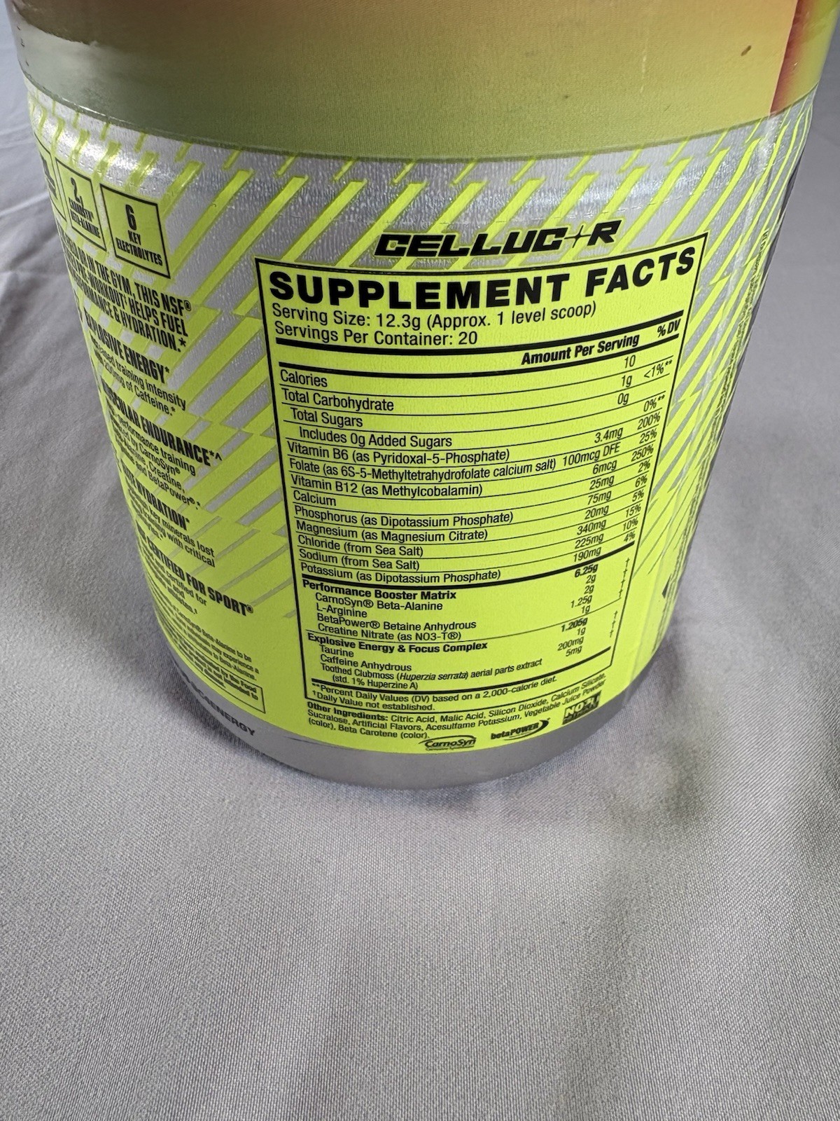 C4® Sport, Pre-Workout, Watermelon, 8.7 oz (246 g) – 20 Servings – NSF Certified