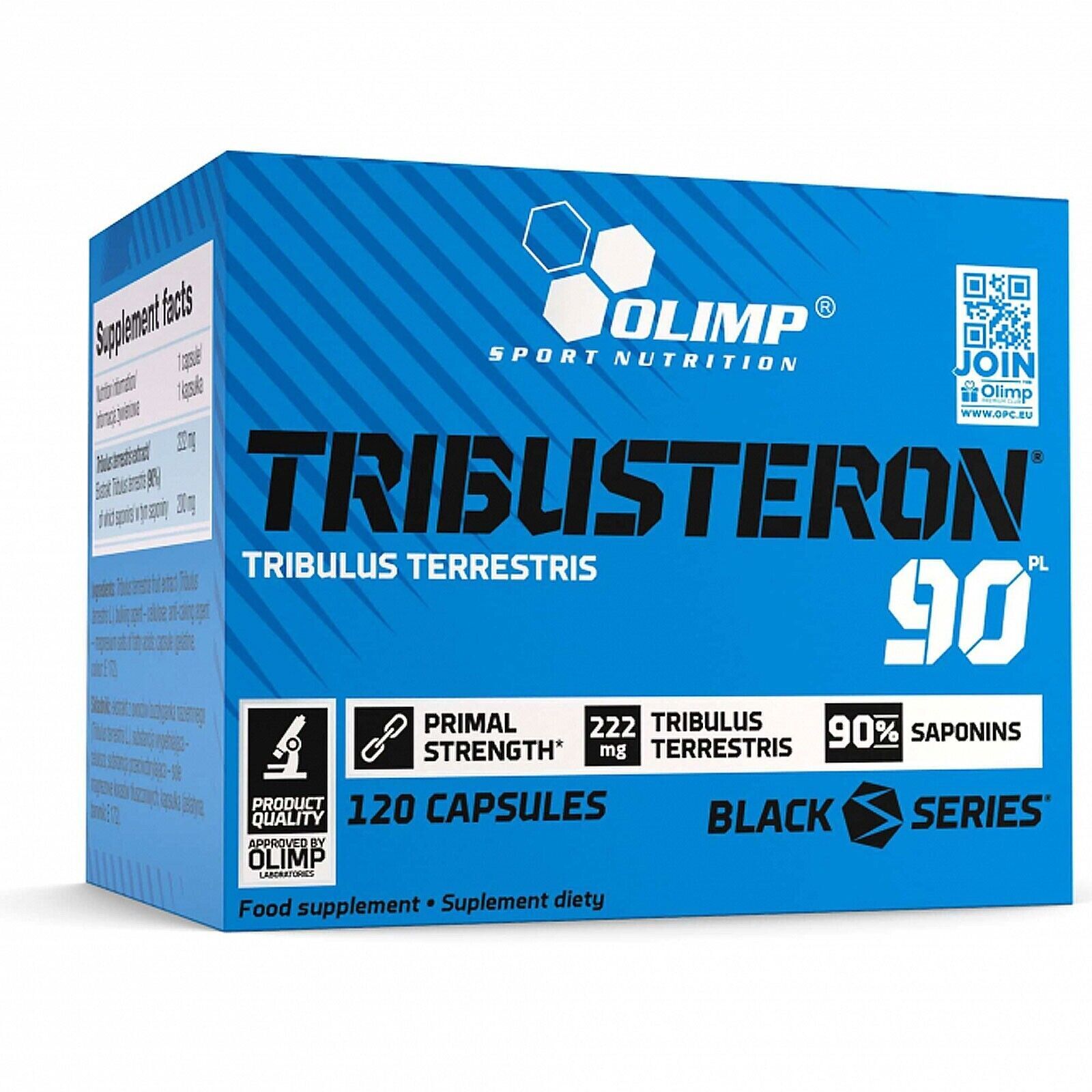 TRIBUSTERON 90 – TRIBULUS TERRESTRIS – 120-240 CAPS – Testosteron Booster–Libido