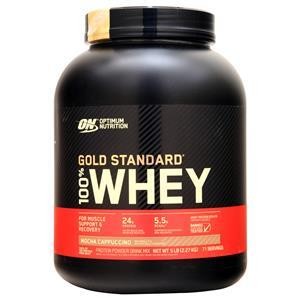 Optimum Nutrition 100% Whey Protein – Gold Standard Mocha Cappucino 5 lbs