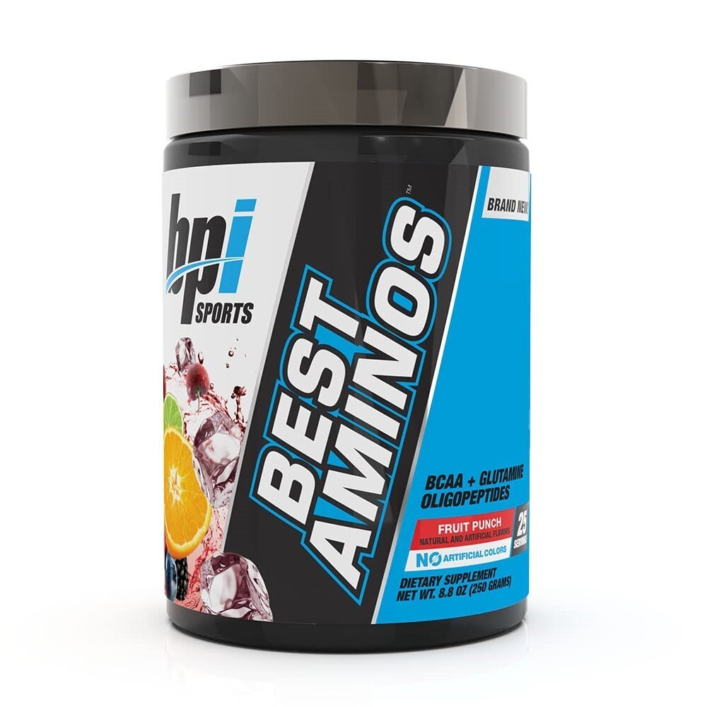 BPI Sports BEST AMINOS FRUIT PUNCH BEST BCAA PUMP – 25 Serv (11/24)