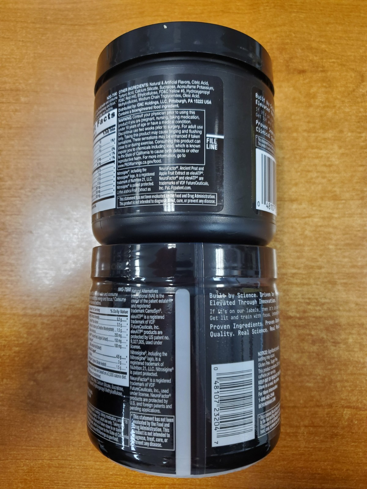 2 Pk: Beyond Raw LIT Pre-Workout Strawberry Lemonade 7.2oz ea (Exp 2/28/27) E4C