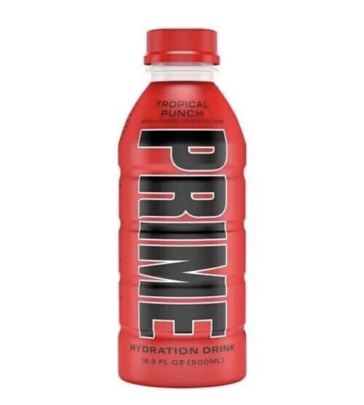 Prime Hydration Drink Tropical Punch Flavor By Logan Paul x Ksi 16.9oz Bottle