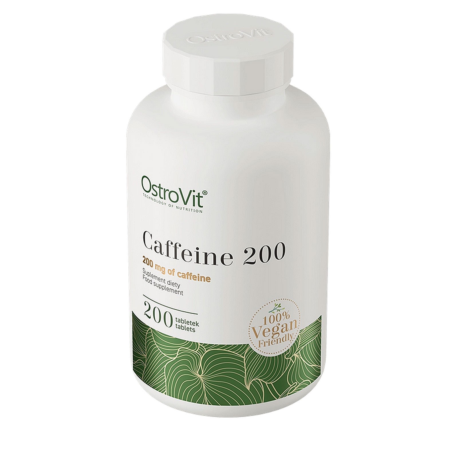 CAFFEINE 200 – 200 Tablets -Energy Pill Endurance Focus Performance Fat Loss