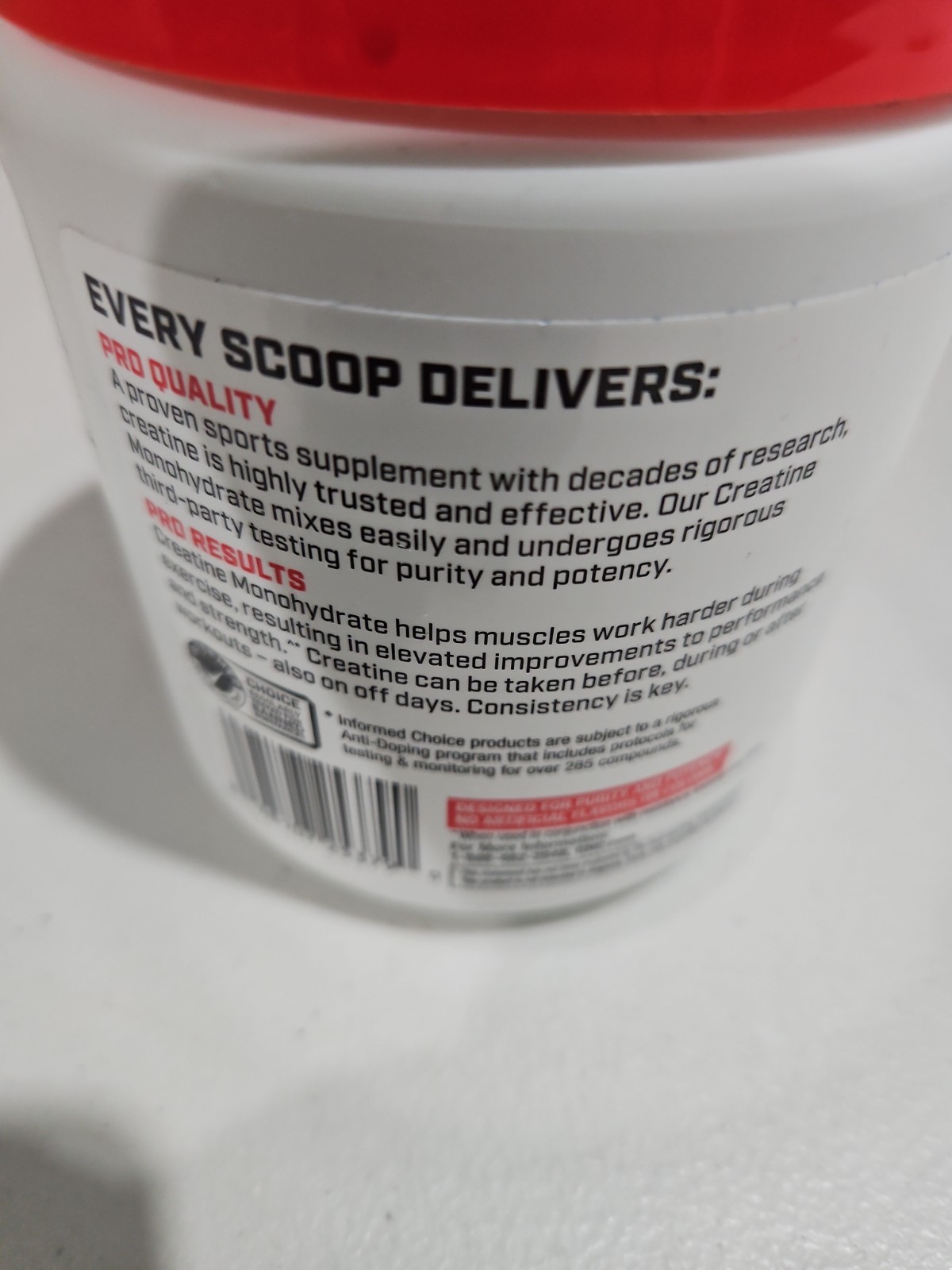 Creatine Monohydrate Powder Unflavored