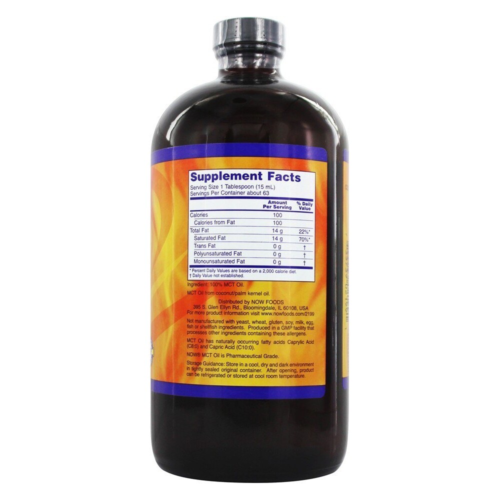 NOW Foods MCT Oil, 32 Ounces