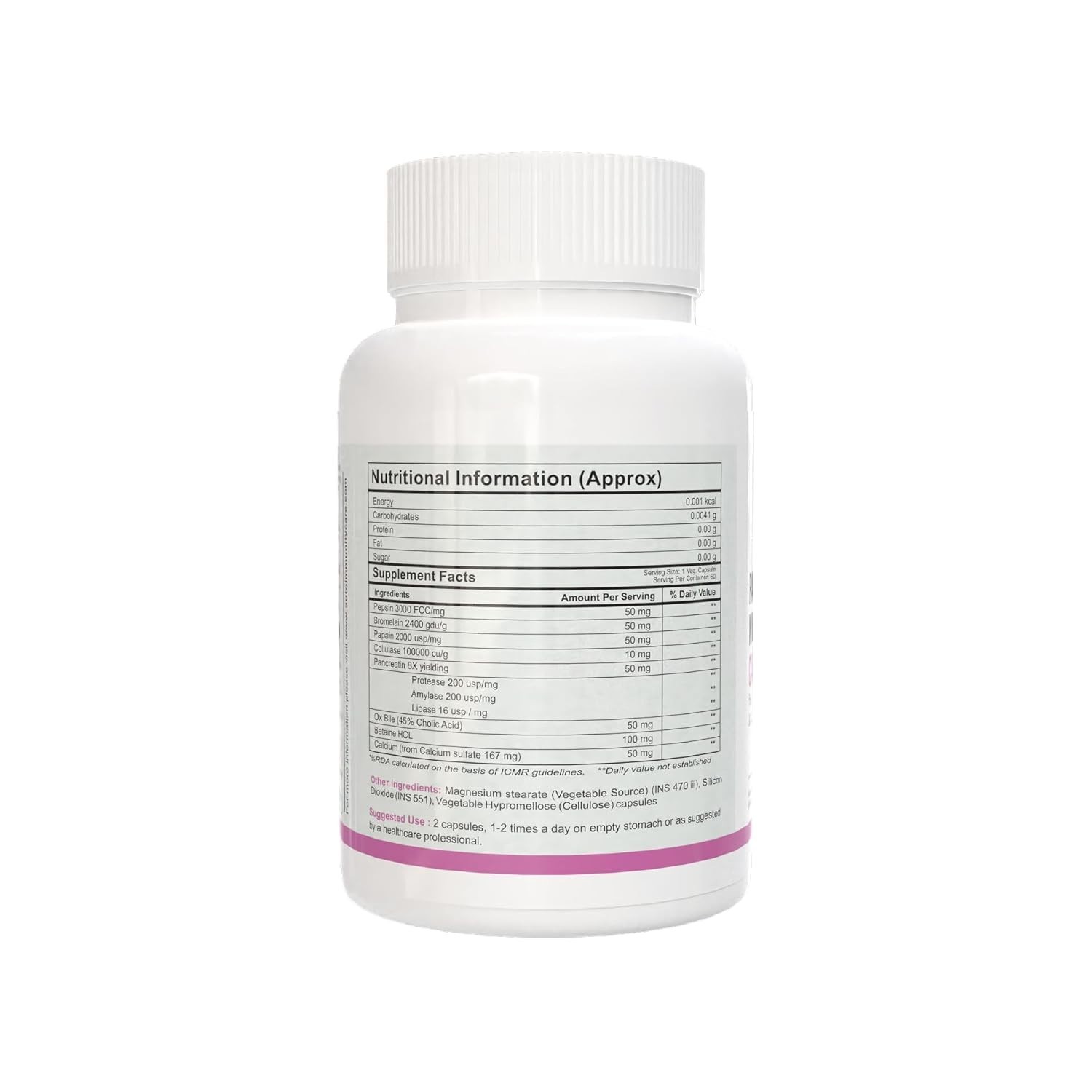 Autoimmunity Care: PANCREATIC MULTI-ENZYME CARE (60 Caps)