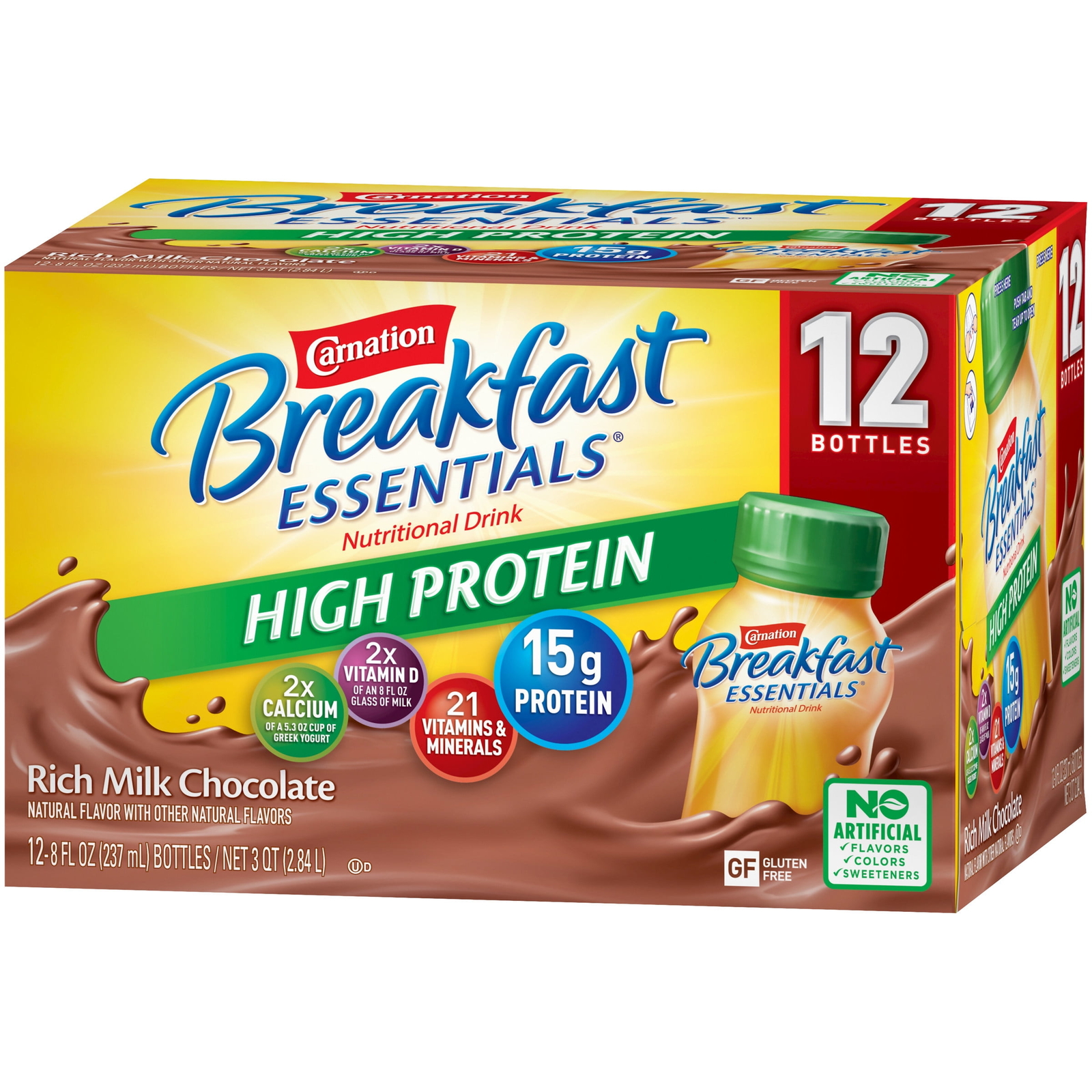 Carnation Breakfast Essentials High Protein Nutritional DrinkRich Milk Chocolate