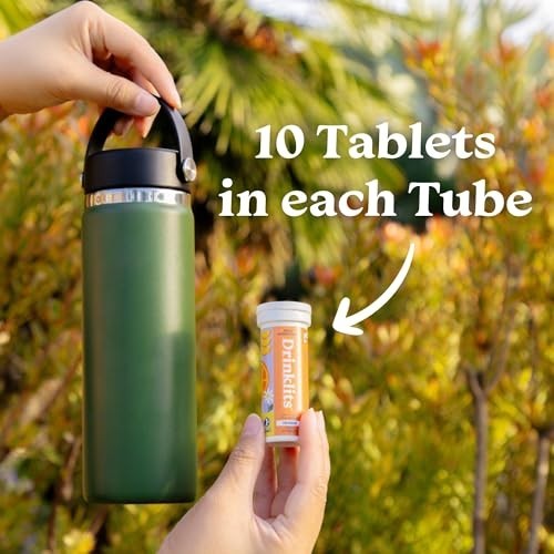 Electrolyte Hydration Tablets Bundle – 4 Tubes, 0g Sugar, Natural Sports Drink,