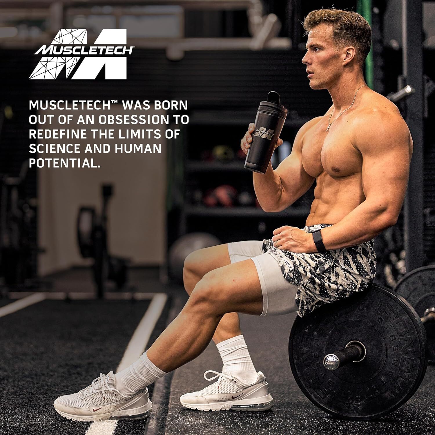 MuscleTech 100% Platinum Creatine Monohydrate Micronized Powder 400 gram 80 Svgs