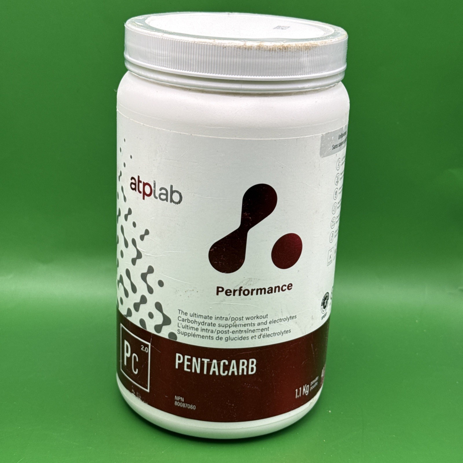 Atplqb Pentacarb Performance 1.1 Kg Powder 40 Servings Exp 5/26