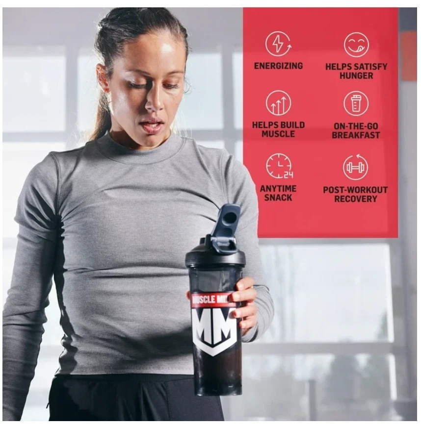 Muscle Milk Genuine Protein Powder, Chocolate, 1.93 Pound, 12 Servings
