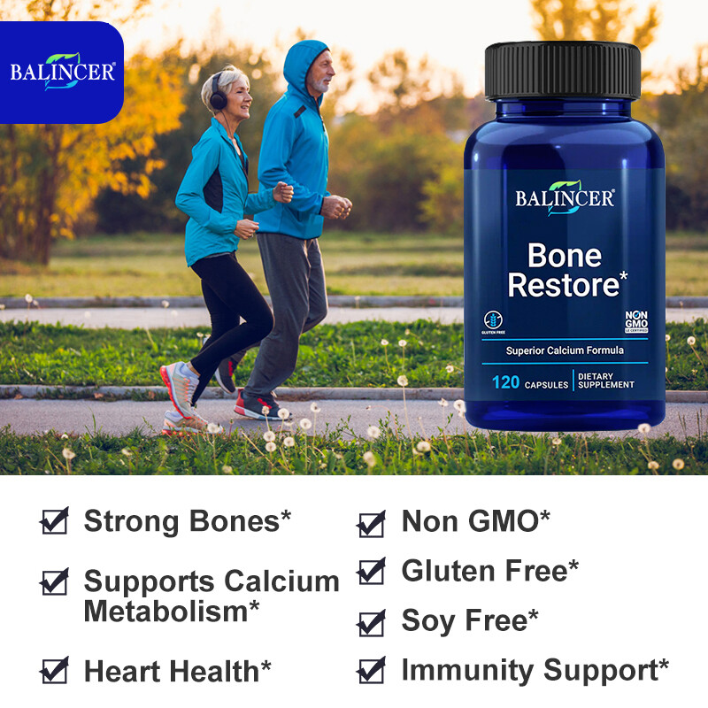 Bone Repair Supplement, Excellent Calcium Formula, Non-GMO，Gluten Free