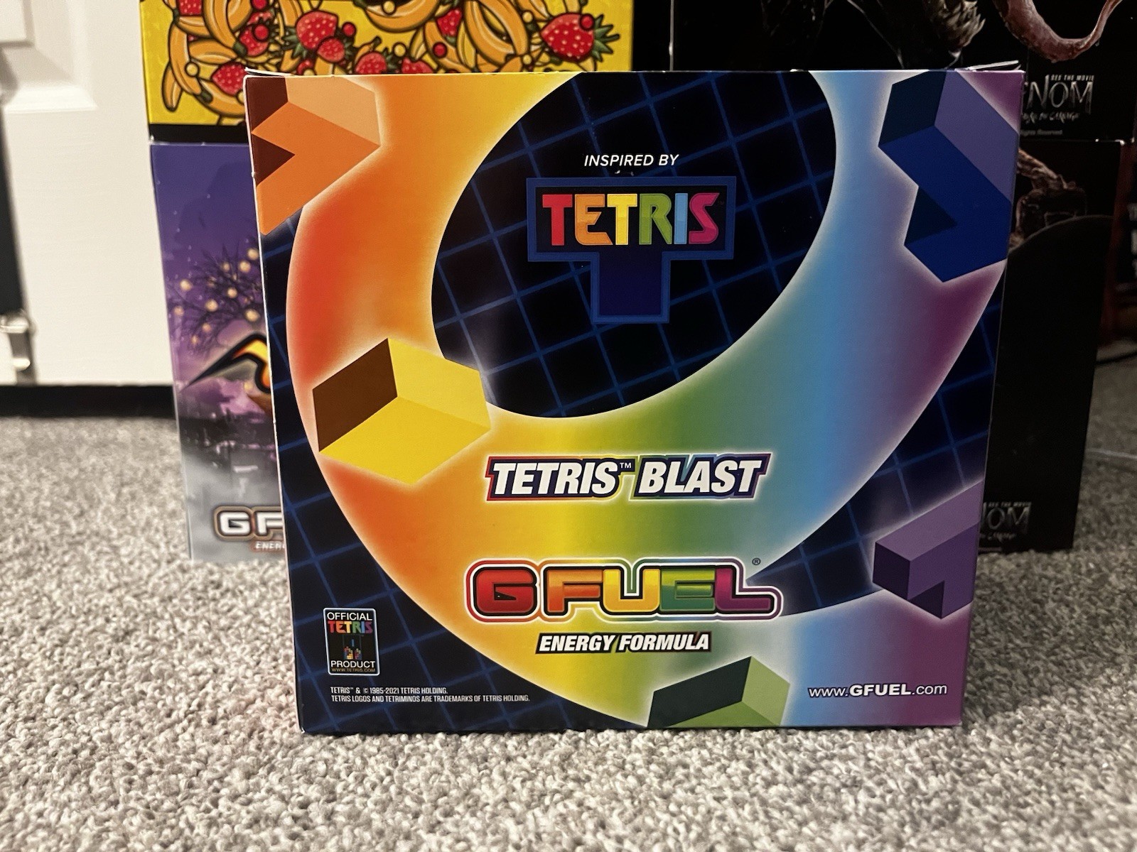 Tetris G Fuel Collectors Box Sealed Limited Edition ULTRA RARE