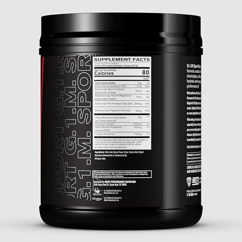 Endurance Pre-Workout Powder – Lemon Lime | 25 Servings | Energy, Focus, Electro