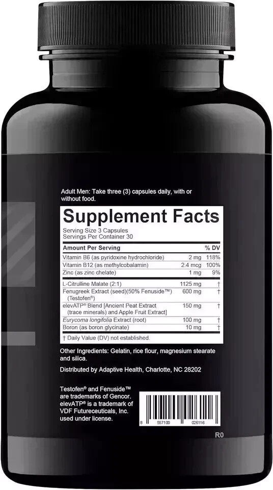 NUGENIX Total T Original brand Product, 90 Capsules,,
